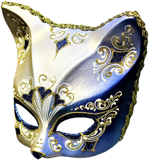Mask, Cat, Carnival, Venice, Artifact, Artwork, Art - Mascara De Gatito Veneciano (960x717), Png Download