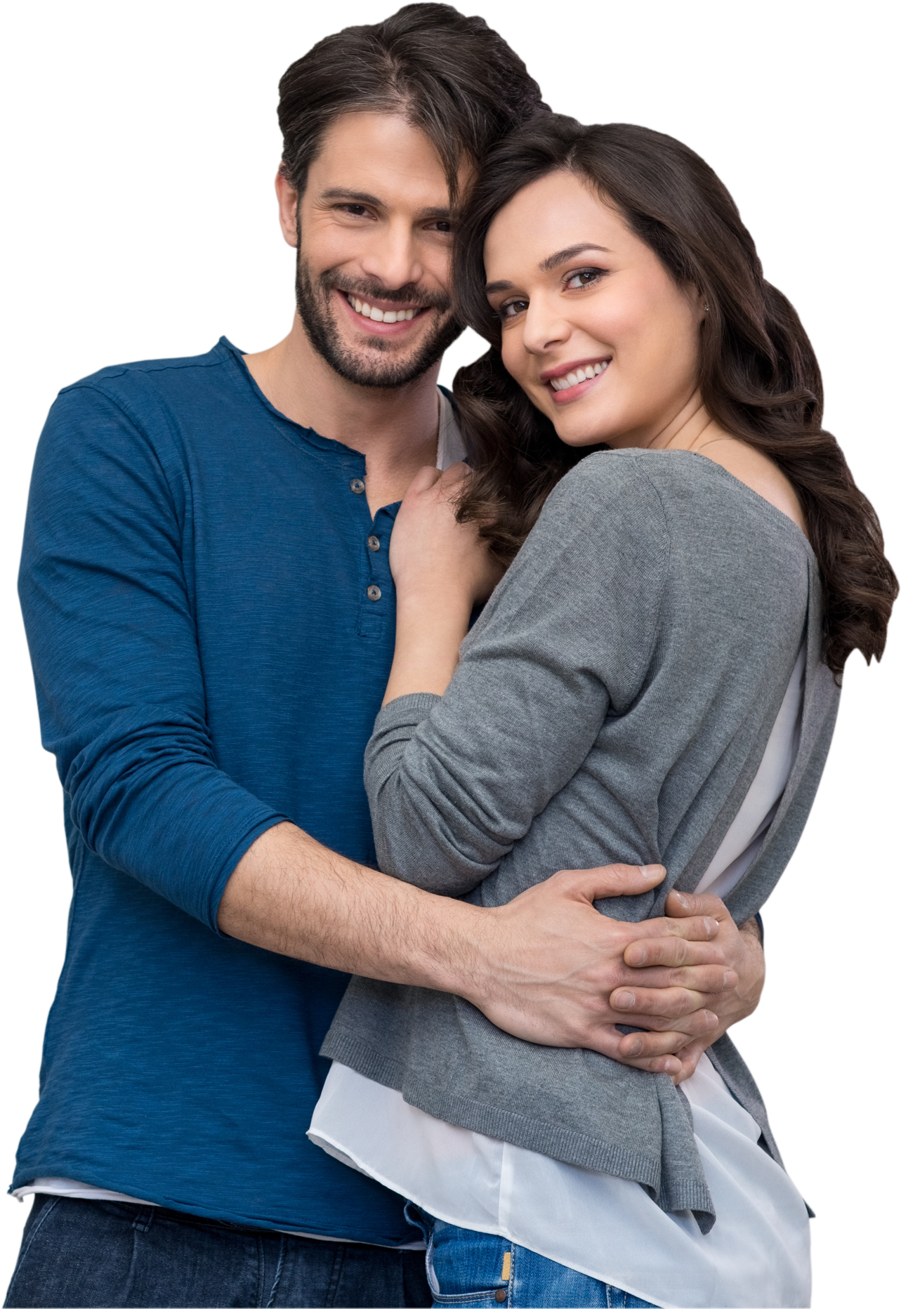 Yükle - Hug Couple Png (1537x2041), Png Download