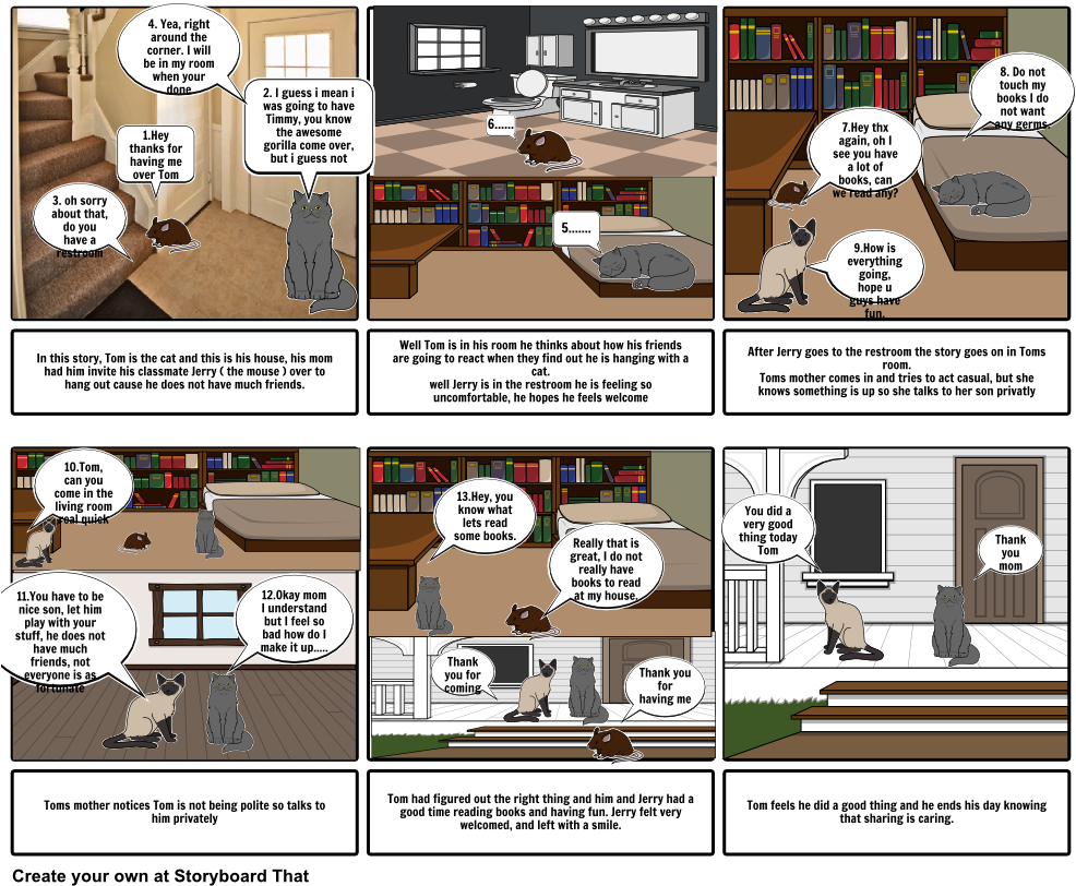 Tom And Jerry - Comics (989x823), Png Download