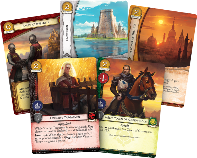 War Of The 5 Kings Cycle - Across The Seven Kingdoms For A Game (700x565), Png Download