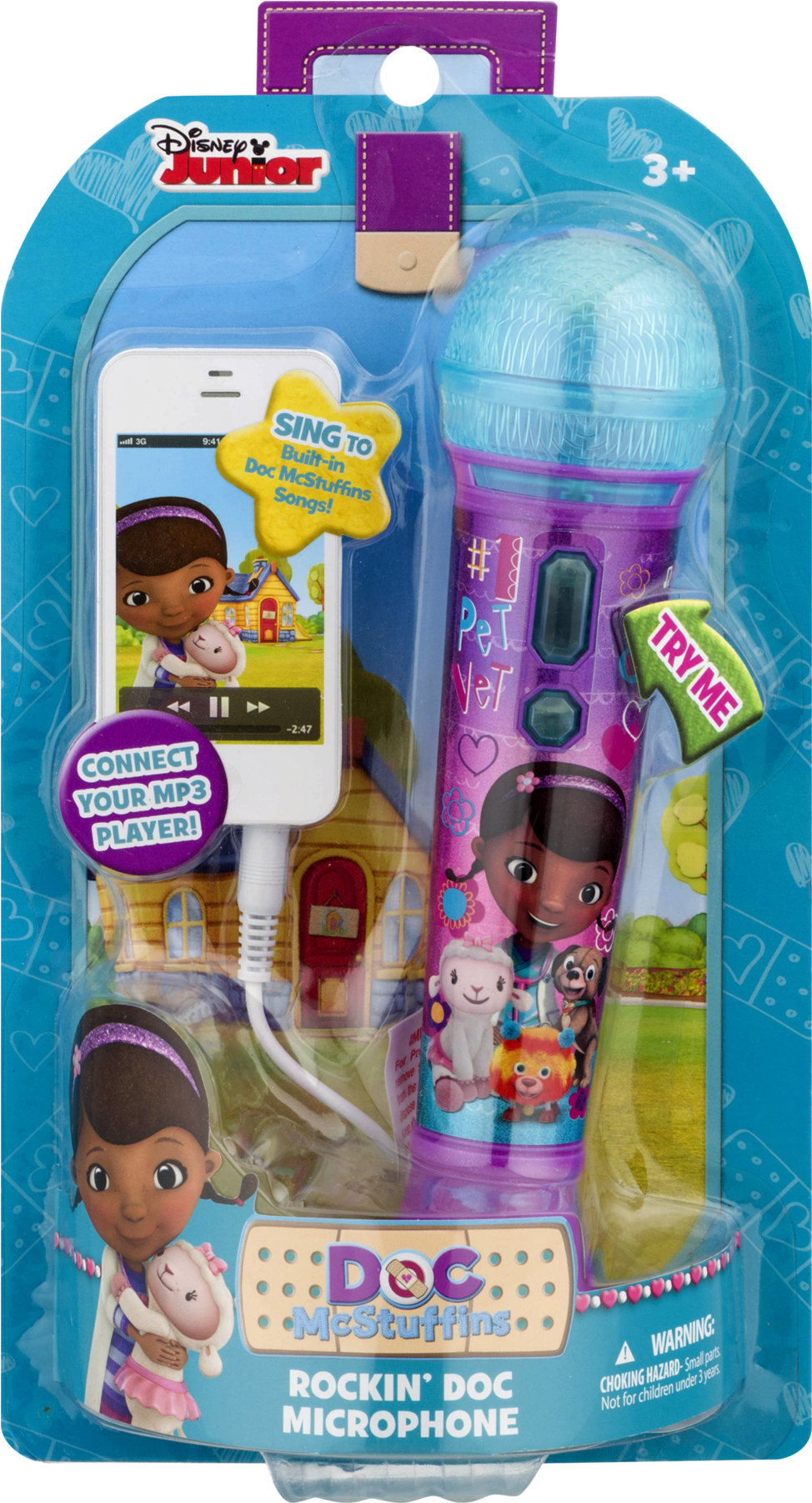Disney Doc Mcstuffins Rockin' Doc Mp3 Microphone (multicolor) (1800x1800), Png Download