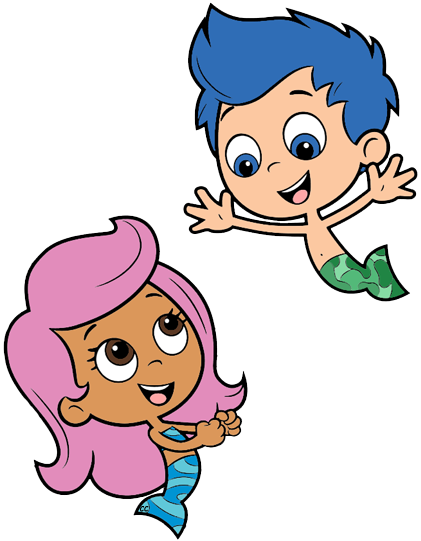 The Following Images Were Colored And Clipped By Cartoon - Free Bubble Guppies Png (421x541), Png Download