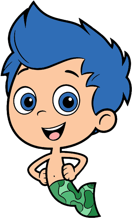 Bubble Guppies Clipart 2 By Gloria - Embroidery (426x702), Png Download