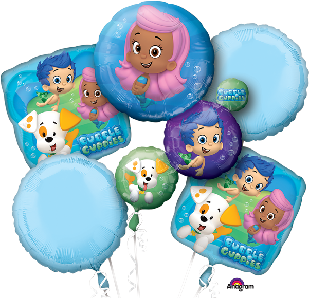 Bubble Guppies Birthday Party Supplies Party Supplies - Bubble Guppies 2nd Birthday (600x600), Png Download