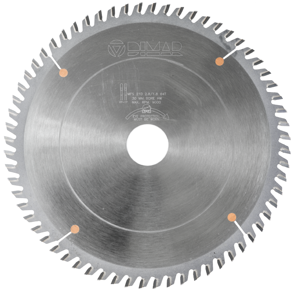 Trimming & Sizing Saw Blade - Disco Da Taglio Per Legna (1000x995), Png Download
