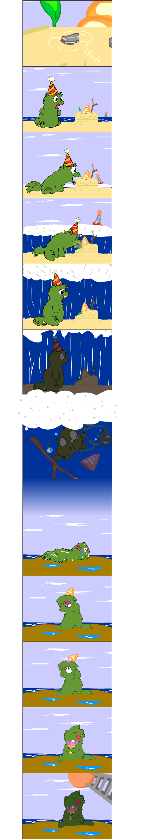 Image - Cartoon (572x2800), Png Download