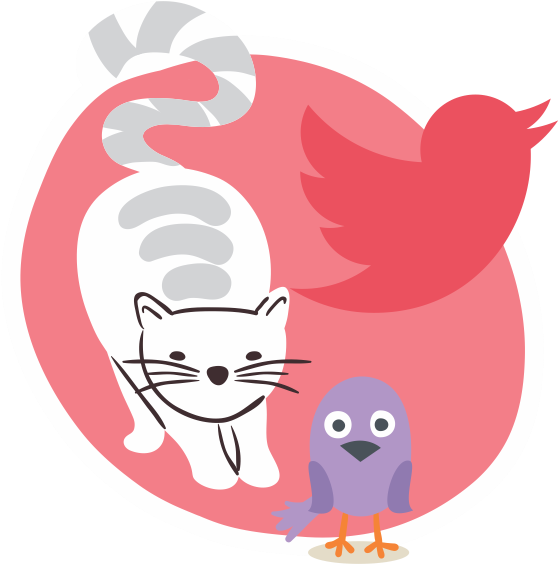 Twitter - Illustration (800x615), Png Download