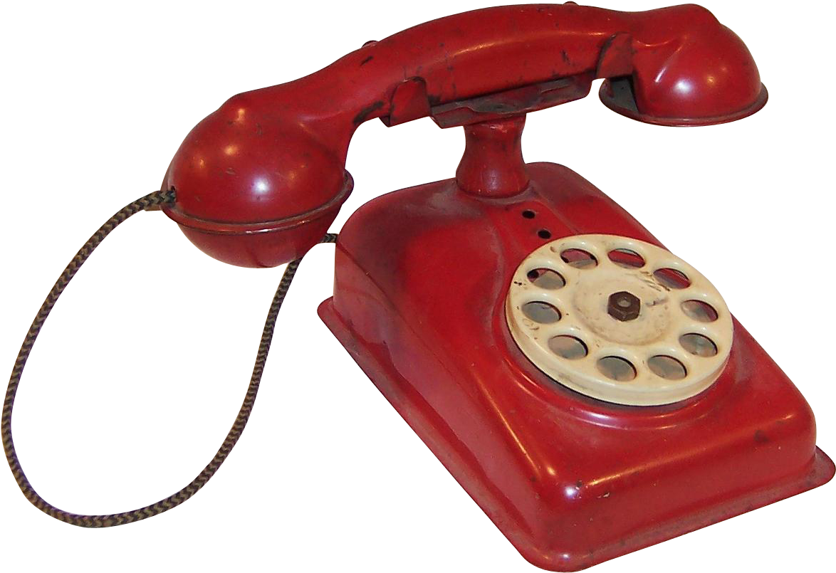 #vintage #red At Www - Rotary Phone Toy (1173x1173), Png Download