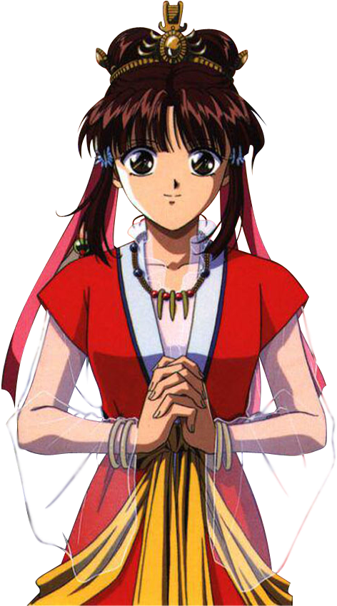 Fushigi Yugi - Miaka Yuki Fushigi Yuugi (499x849), Png Download