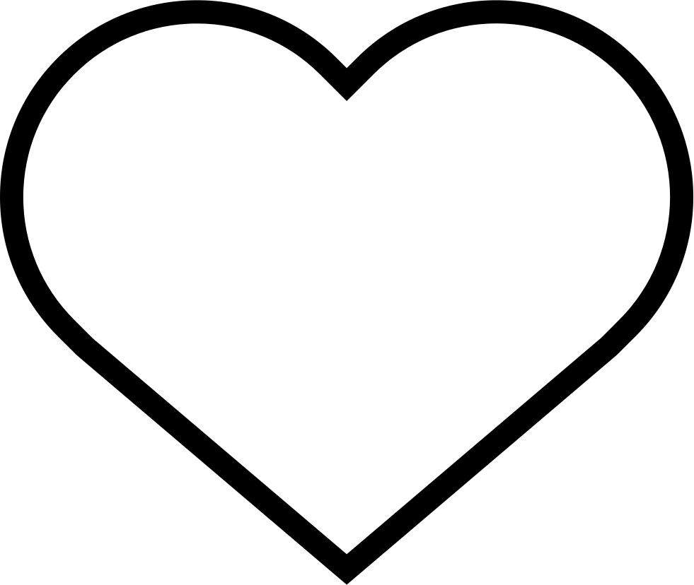 Add Wish List Comments - Heart Coloring Pages (981x828), Png Download