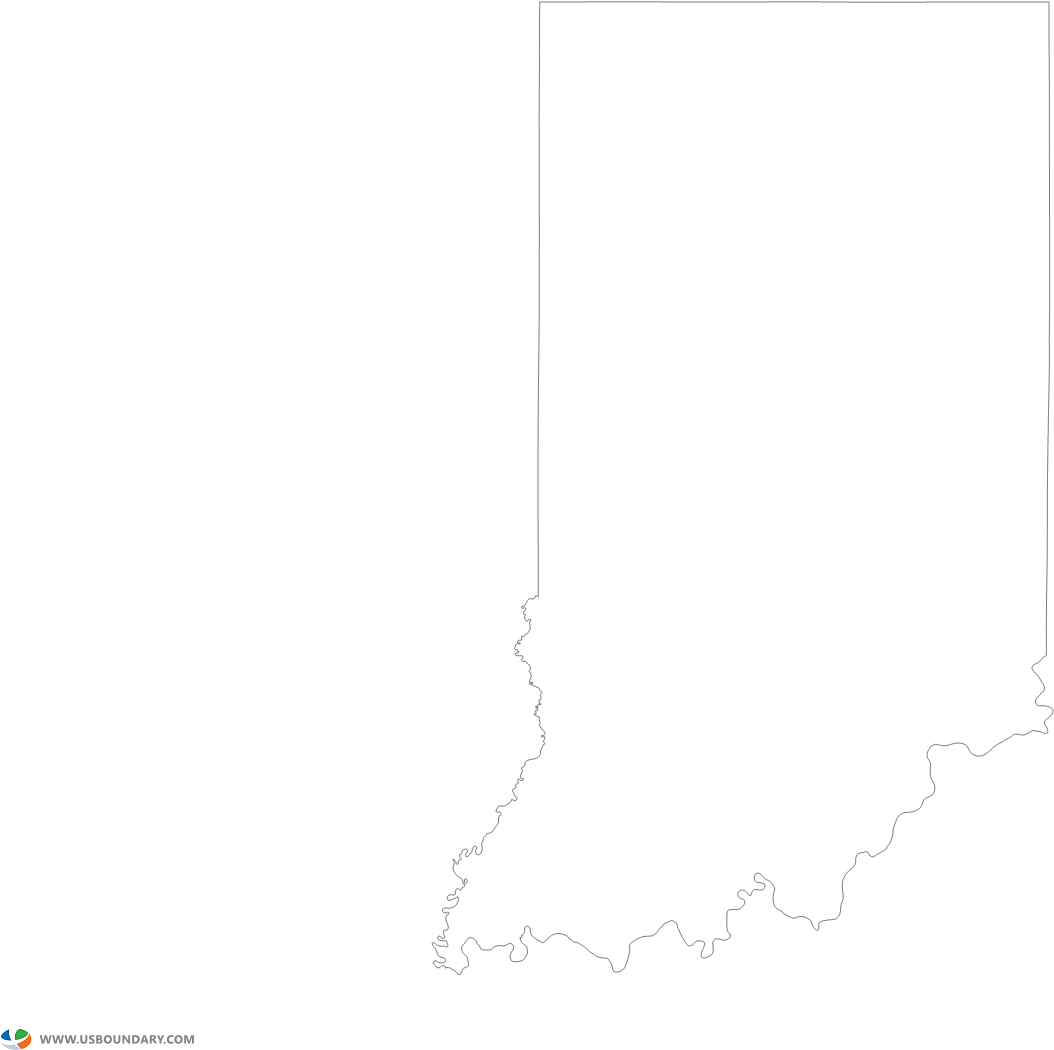 Graphic Black And White State Maps Download Map - Diagram (1584x1123), Png Download