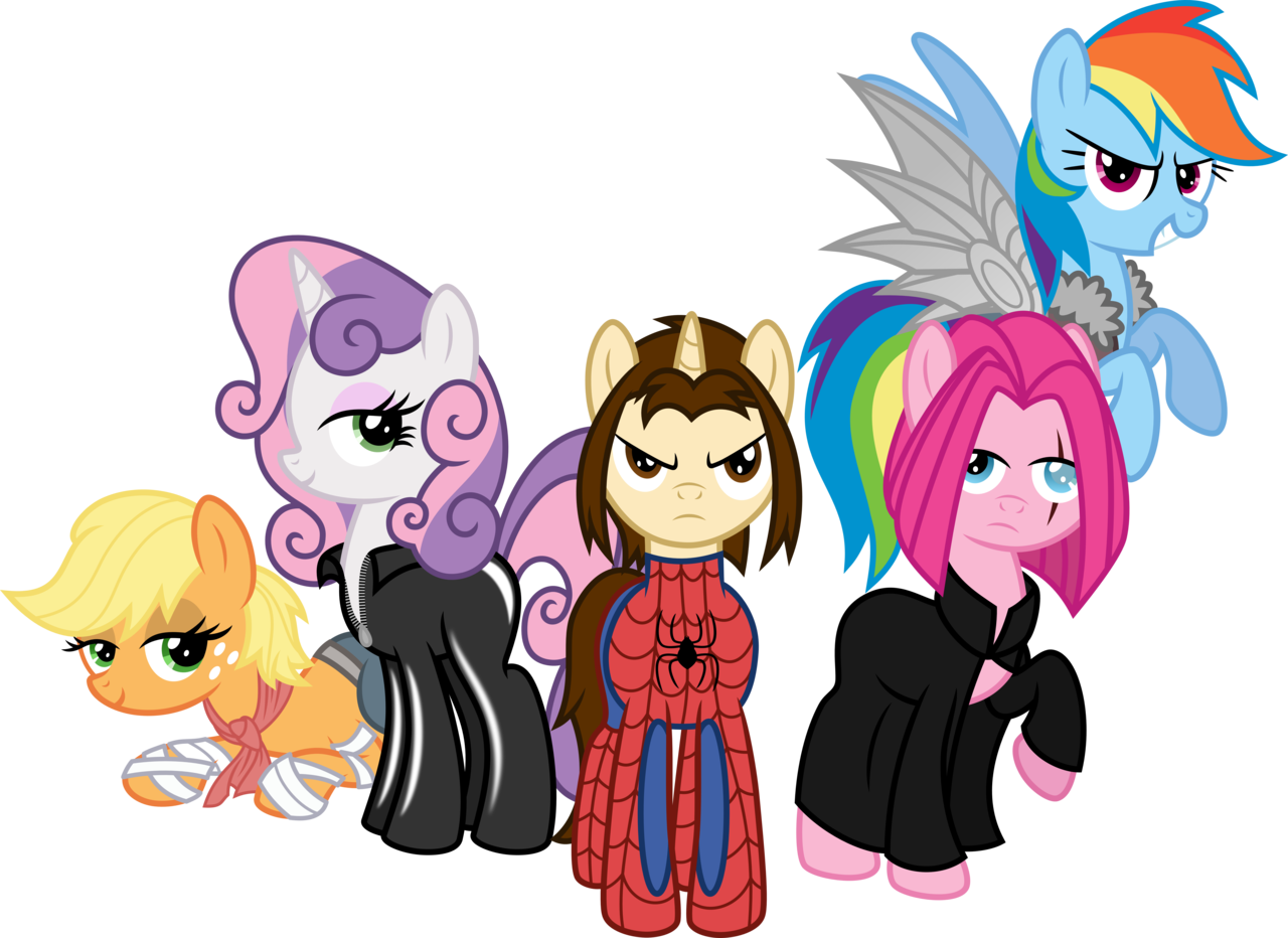 Adult, Applejack, Artist - Peter Parker Pony (1280x932), Png Download