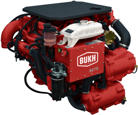 Bukh S270 - Engine (610x610), Png Download