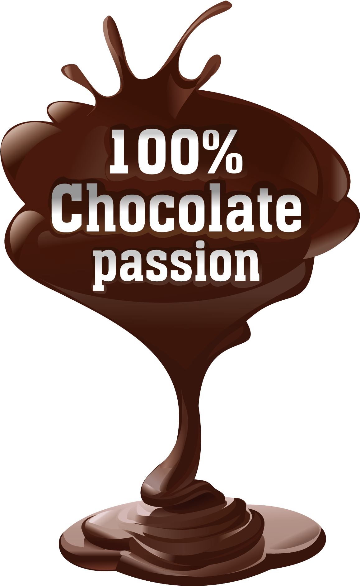 Melting Vector Chocolate Liquid - Logo Vector Logotipo De Chocolate (2107x2107), Png Download
