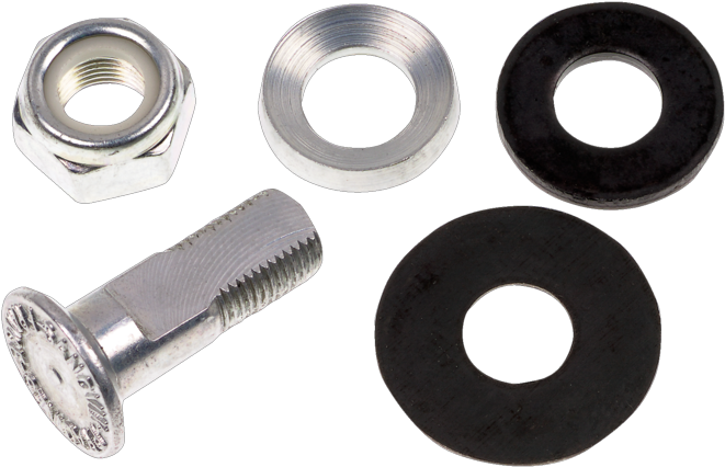 Center Bolt/nut For Hedge Shears - Bahco (800x600), Png Download