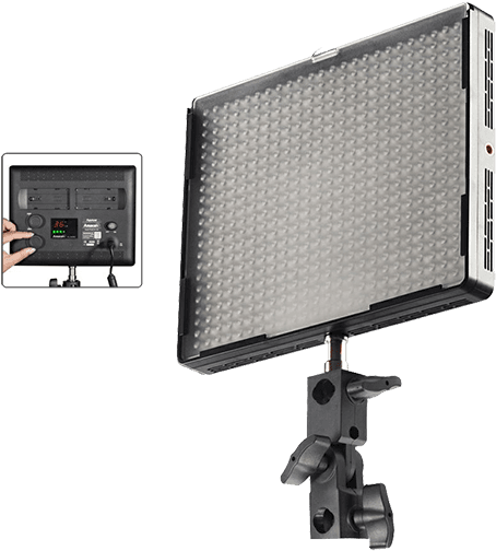 Aputure Amaran Al-528w Daylight Led Light (615x525), Png Download