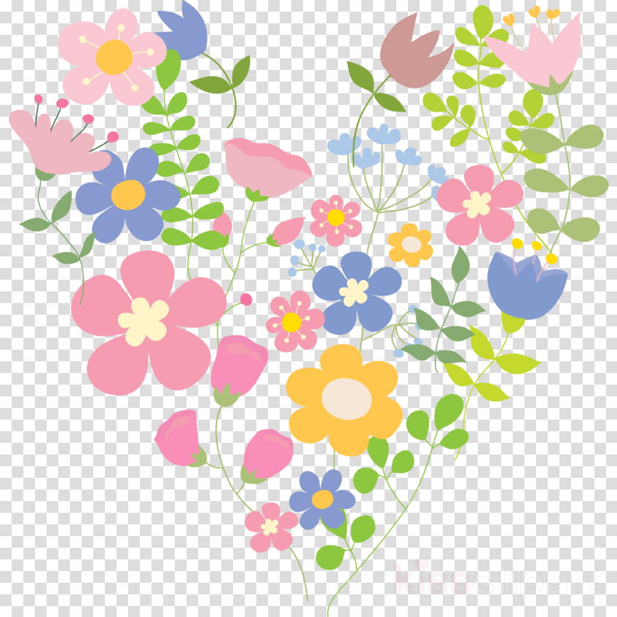 Musical Composition Clipart Floral Design Flower Pattern - Musical Composition (900x900), Png Download