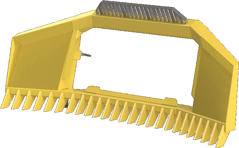 Dozer Stick Rakes - Wood (800x501), Png Download