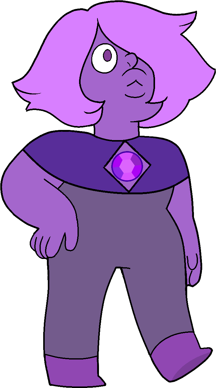 Shonda First Amethyst 1 - Steven Universe Amethyst First (750x1300), Png Download