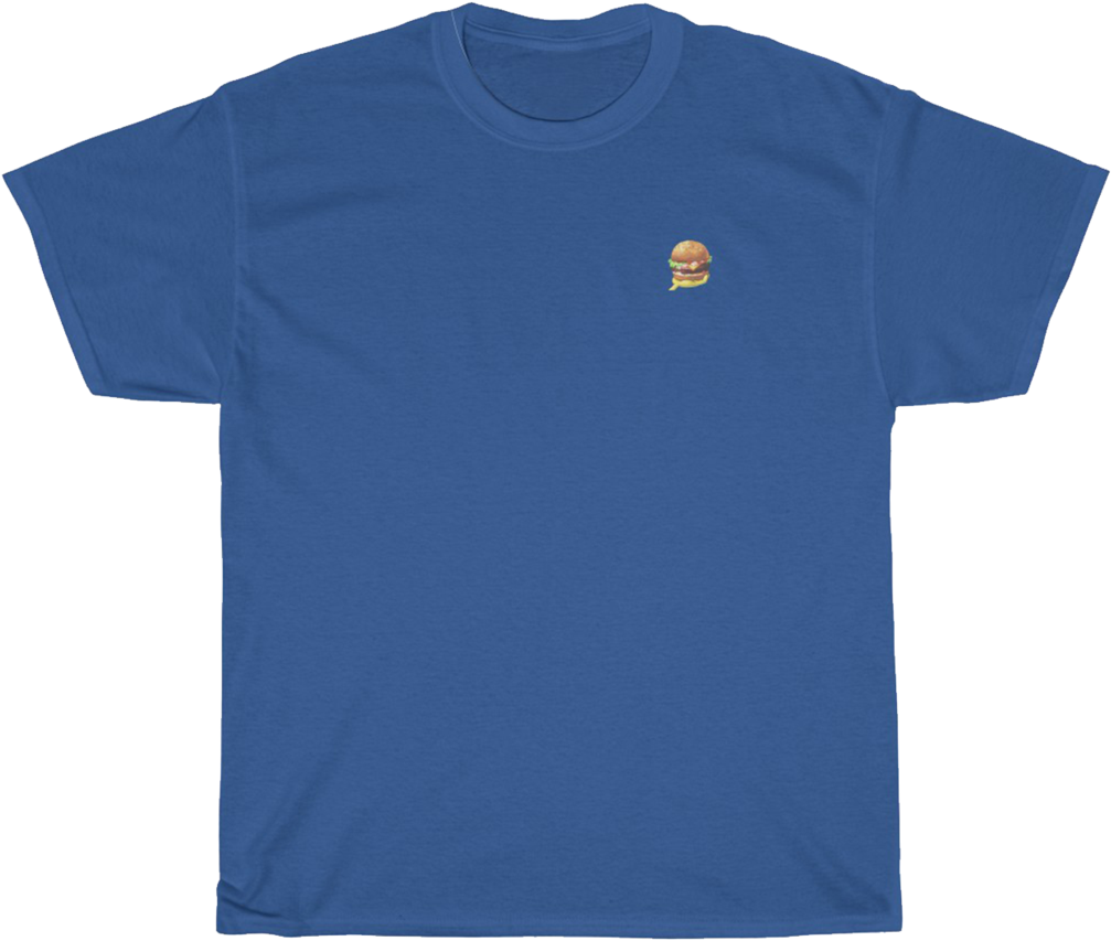 Krabby Patty - Rip N Dip Blue Shirt (1024x862), Png Download