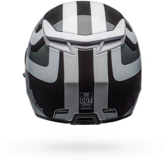 Casco Integral Bell Rs2 Empire Blanco/negro/rojo - Bell Rs-2 Empire Helmet X-small White/black/red (600x600), Png Download
