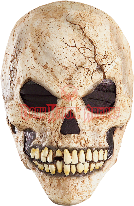 3/4 Vinyl Skull Mask (850x850), Png Download