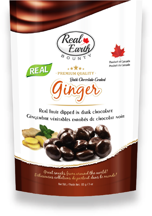 Dark Chocolate Coated Ginger - Chocolate Coated Coffee Beans (525x742), Png Download