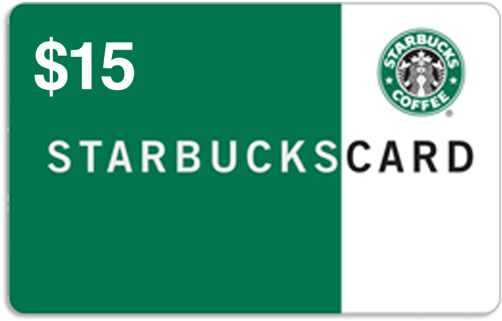 $15 Starbucks - Gift Card - $25 Starbucks Gift Card (900x900), Png Download