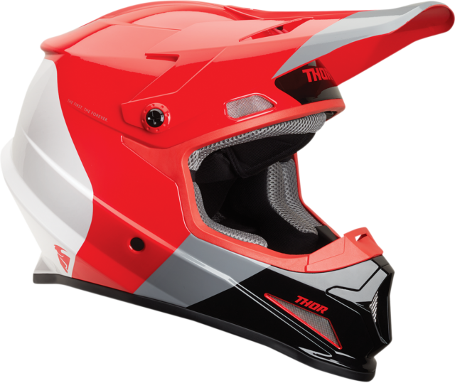 Thor S9 Sector Bomber Mips Helmet - Motorcycle Helmet (640x539), Png Download