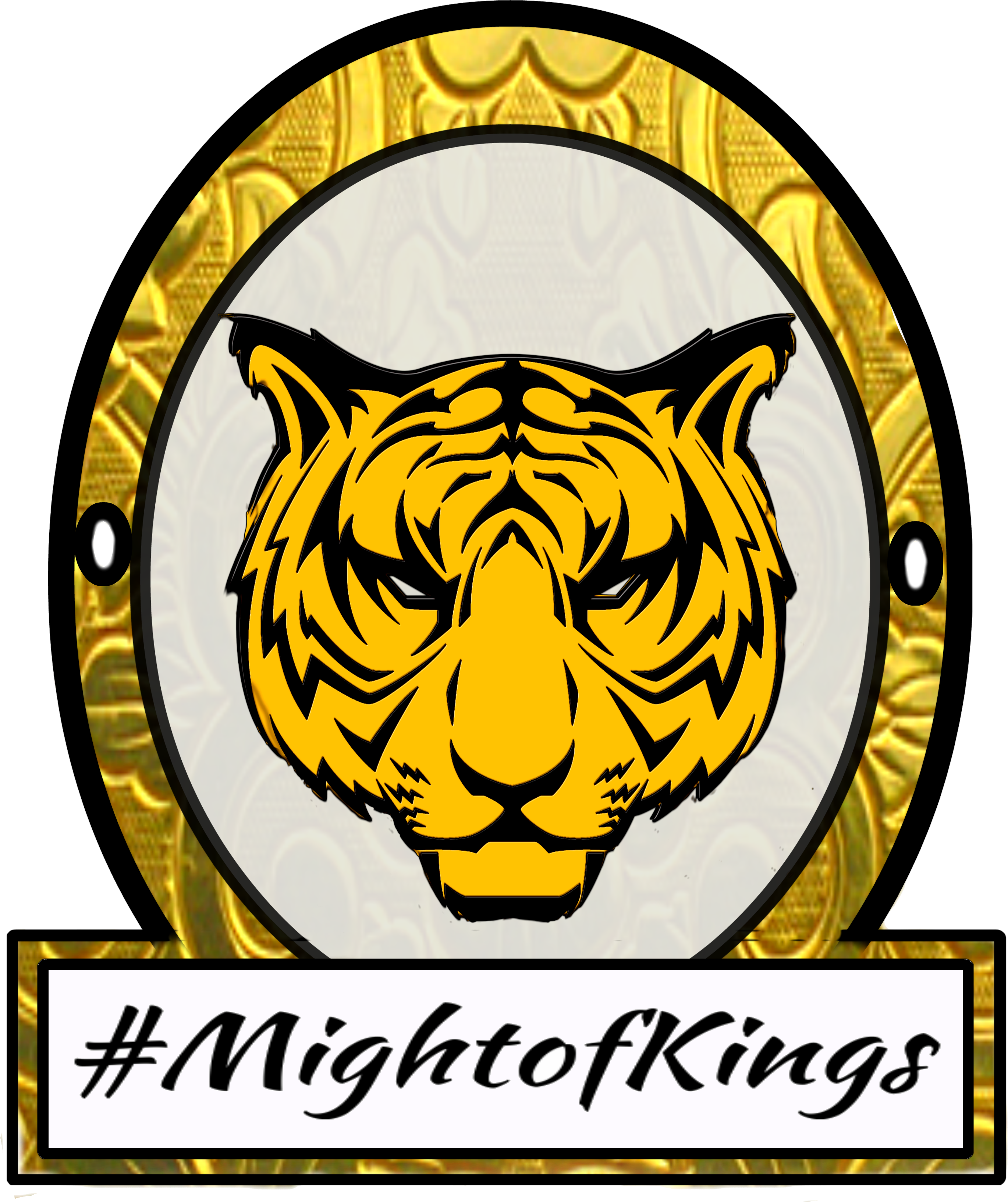 Tiger Head Vector Png (3100x3457), Png Download