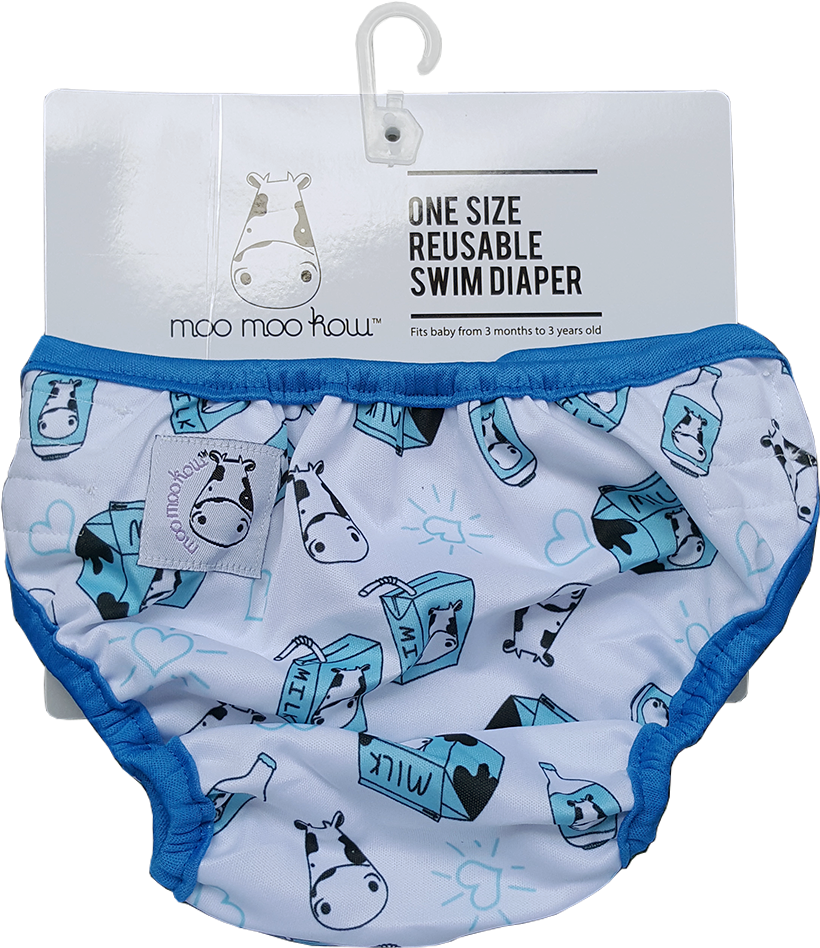 One Size Swim Diaper Milk Milk - Board Short (1000x1000), Png Download