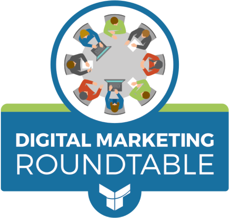 Digital Marketing Roundtable (849x765), Png Download