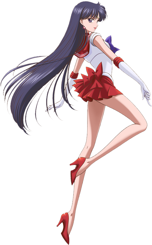 Crisis-moon Sailor Moon Mars, Sailor Jupiter, Sailor - Rei Sailor Moon Crystal (540x800), Png Download