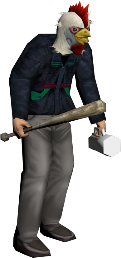 김수위 Cos Dal-su Chicken Mask - Halfling (421x854), Png Download