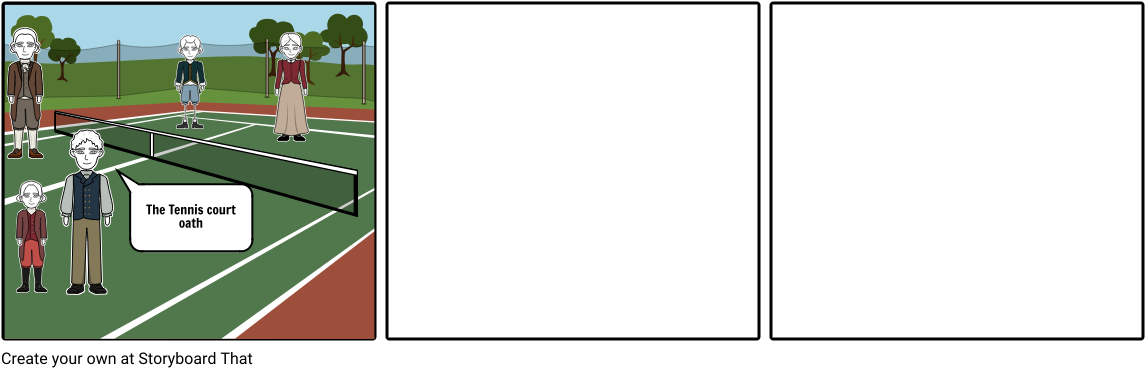 Tennis Court Oath - Storyboard (1164x385), Png Download