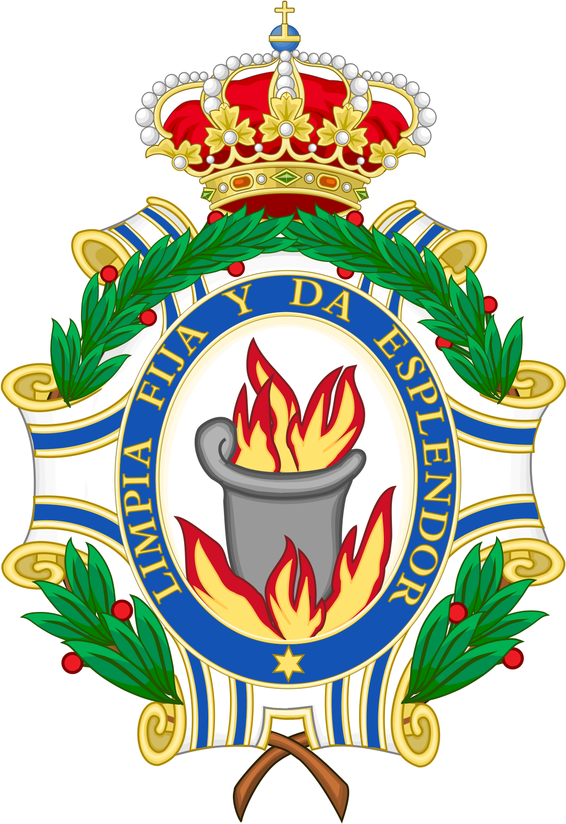 Commons Maria Coat Of Arms Svg (1200x1666), Png Download