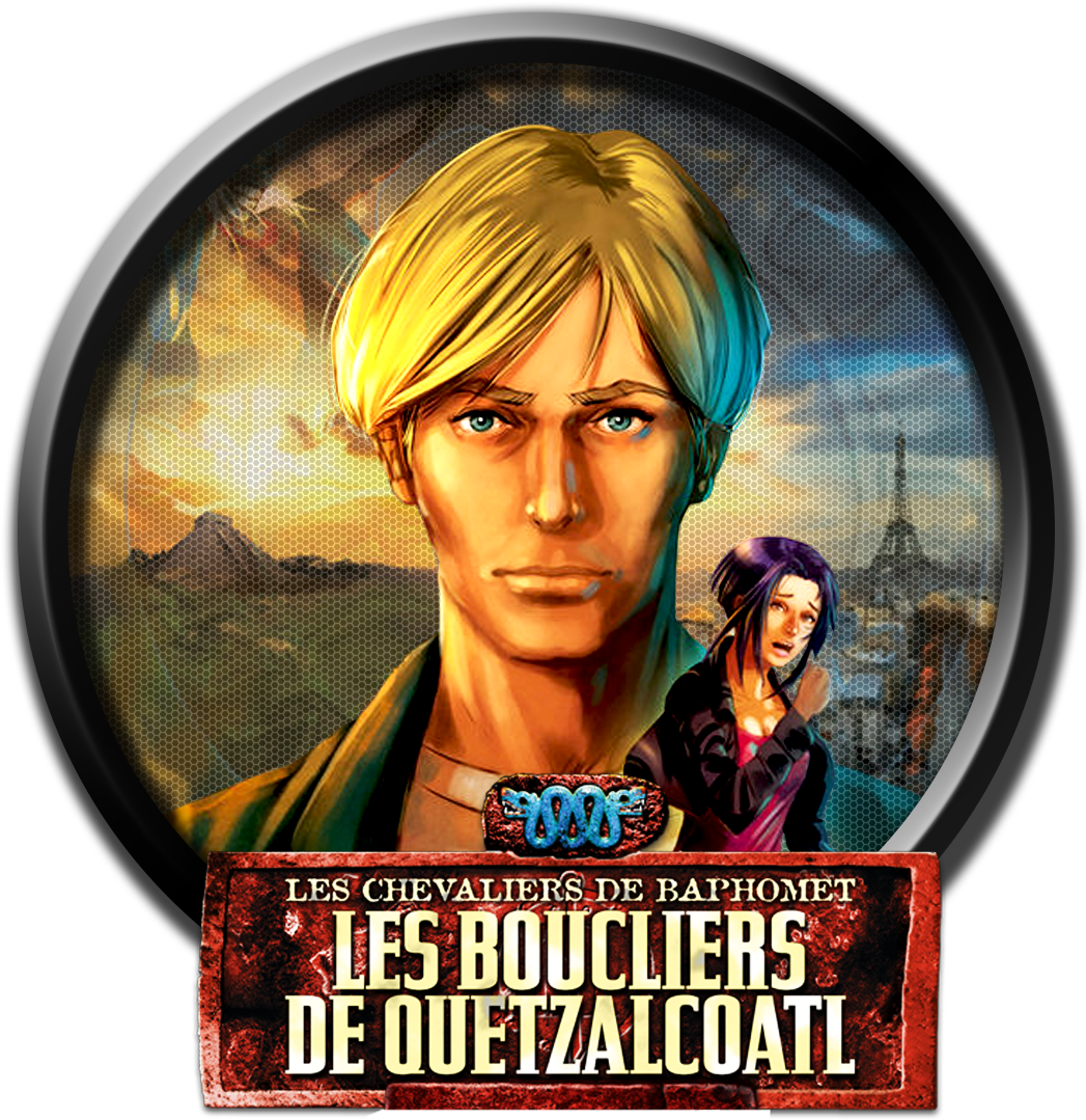 Psd Png - Les Chevaliers De Baphomet 2 - Jeu (1133x1133), Png Download