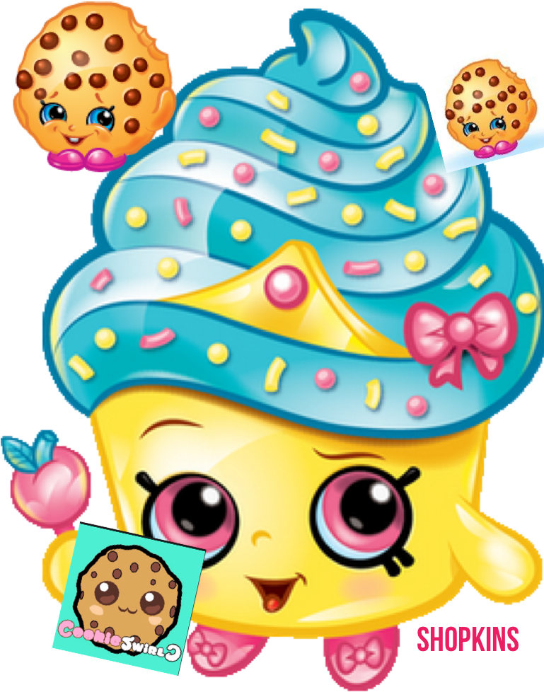 Shopkins - Shopkins Cupcake (768x1024), Png Download