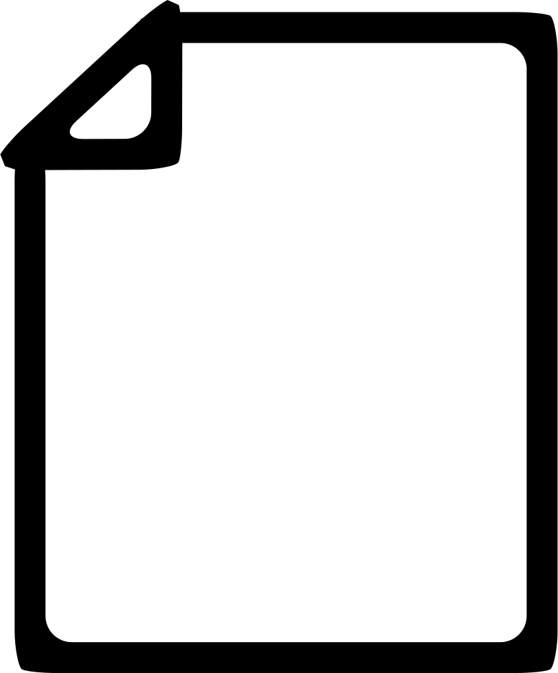 Png File Svg - Hoja De Maquina Png (812x980), Png Download