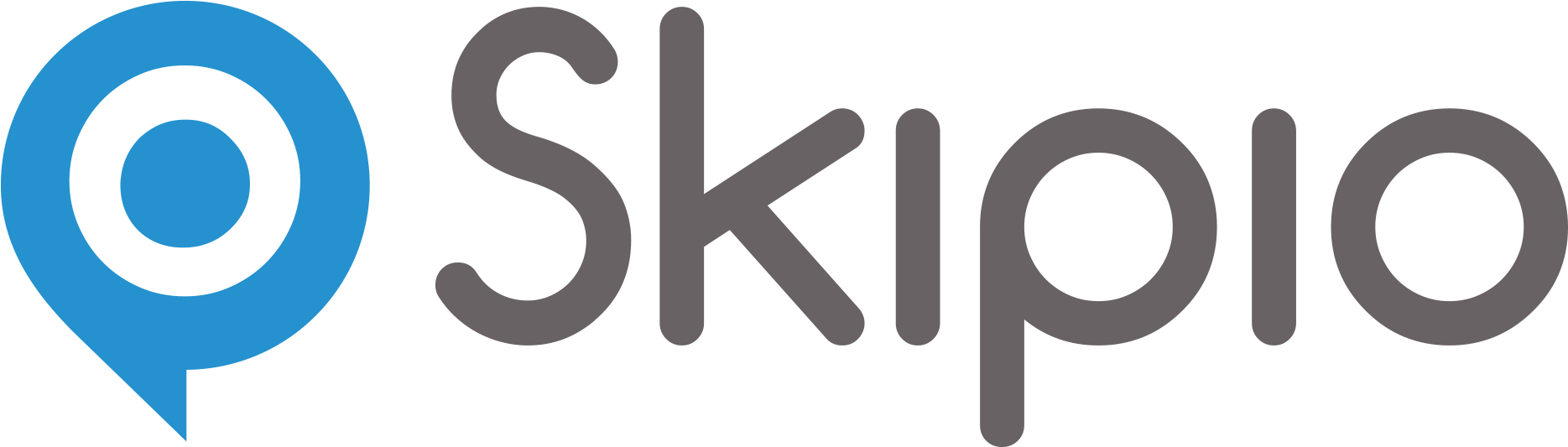 Automated Text Marketing - Skipio Logo Png (1920x565), Png Download
