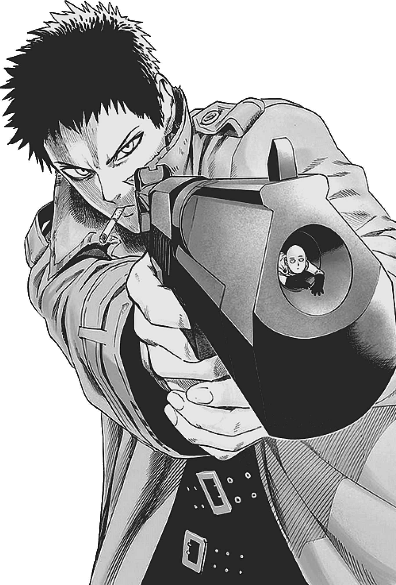 Zombie Man, Mob Psycho, Psycho 100, Manga Anime, Anime - Zombie Man One Punch (1366x2048), Png Download
