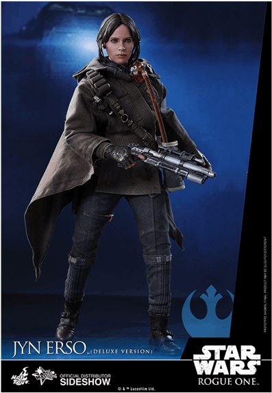 1 Of - Hot Toys Deluxe Jyn Erso (600x600), Png Download