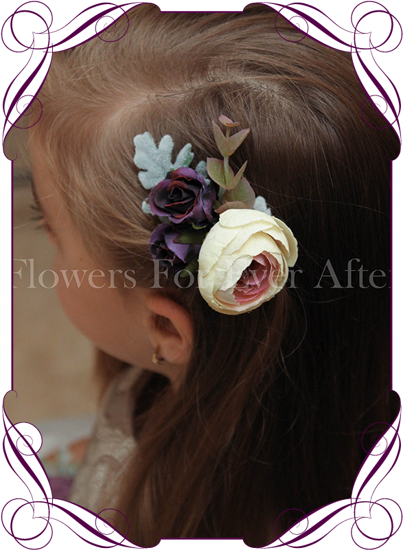 Regina Small Hair Comb Flowers For Ever After Artificial - Groom Bouquet With A Protea (608x822), Png Download