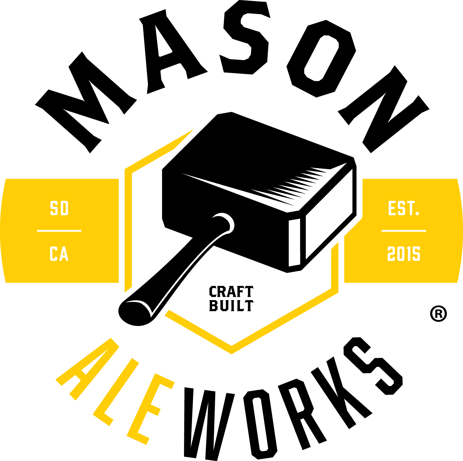 Jpg - Mason Ale Works (1500x1493), Png Download