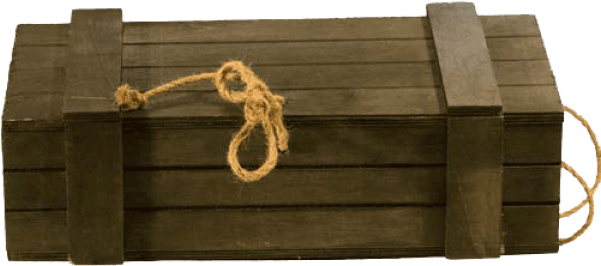 Wooden Box For 2 Bottles - Box (600x600), Png Download