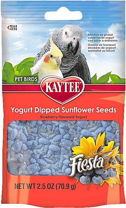 Kaytee Blueberry Sunflower Seed Bird Treat - Davespestdefense Fiesta Max Canary & Finch Food (750x750), Png Download