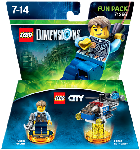 A-lego - Lego Dimensions Lego City (555x600), Png Download