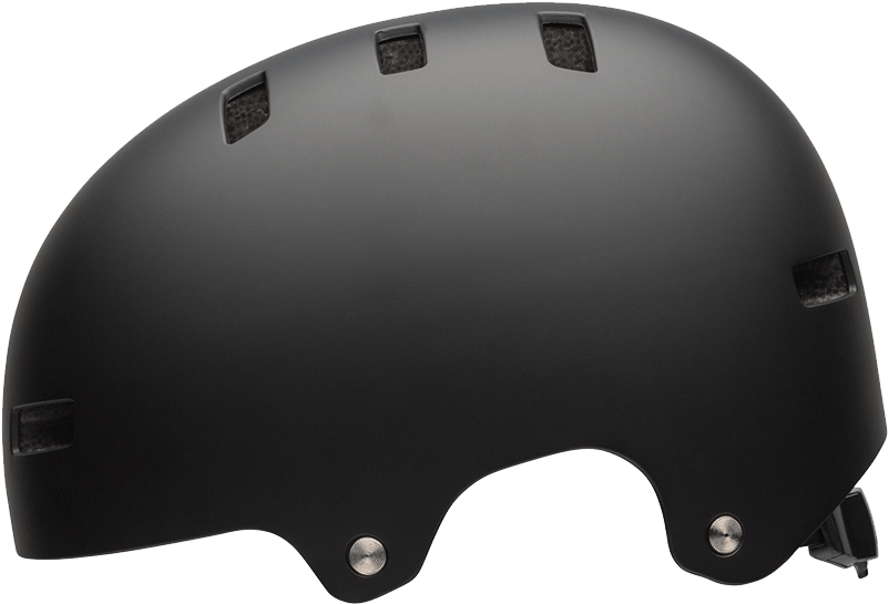 Bell Local Bmx/skate Helmet, Matt Black - Bell Local Helmet (1200x1200), Png Download
