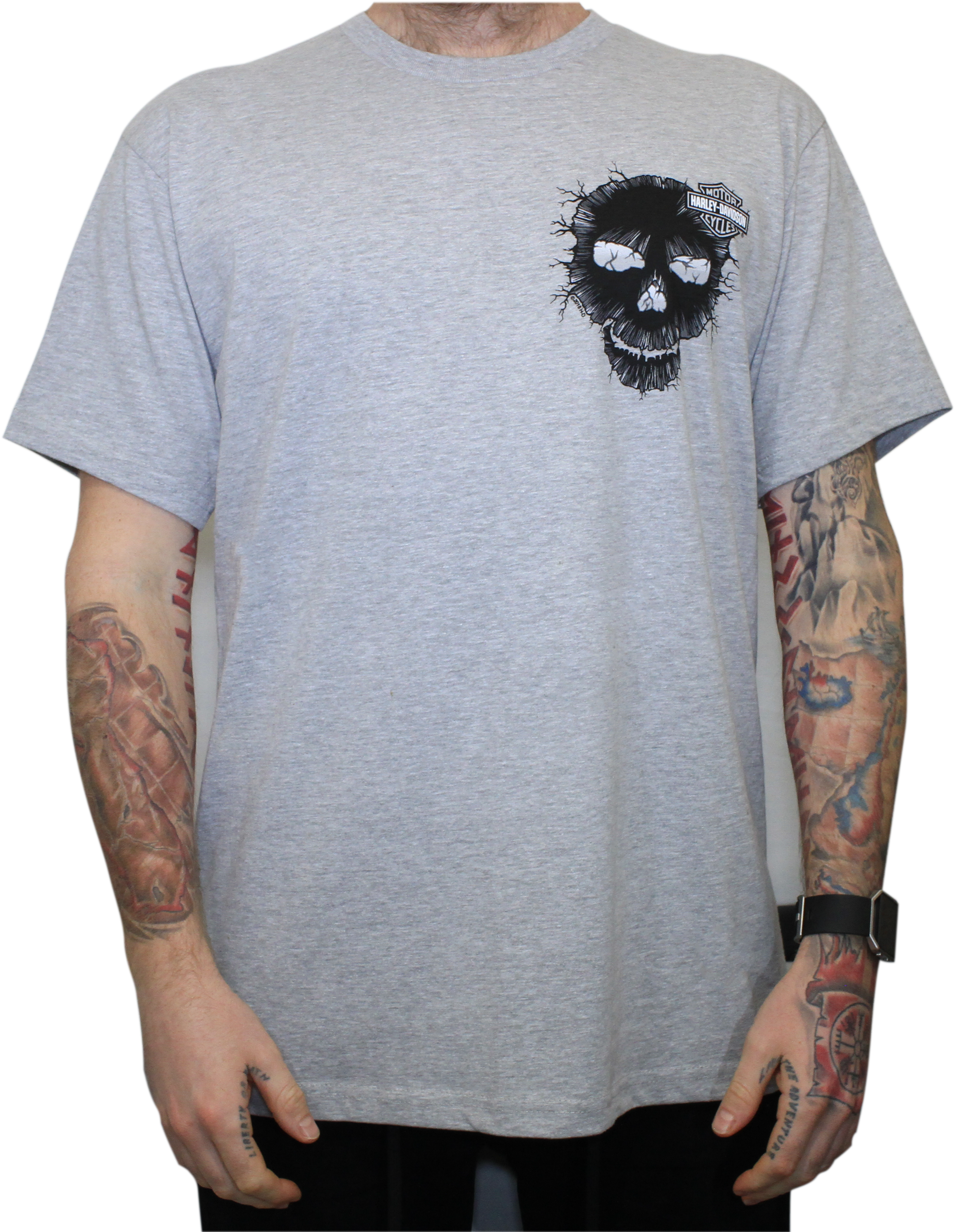 Skull Cracked Adt Usa - United States Of America (2557x3112), Png Download