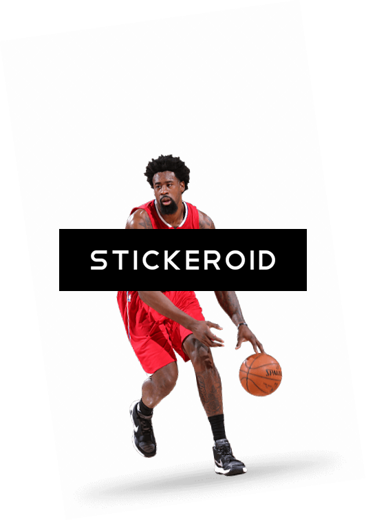 Deandre Jordan Low Dribble - Dribble Basketball (532x754), Png Download